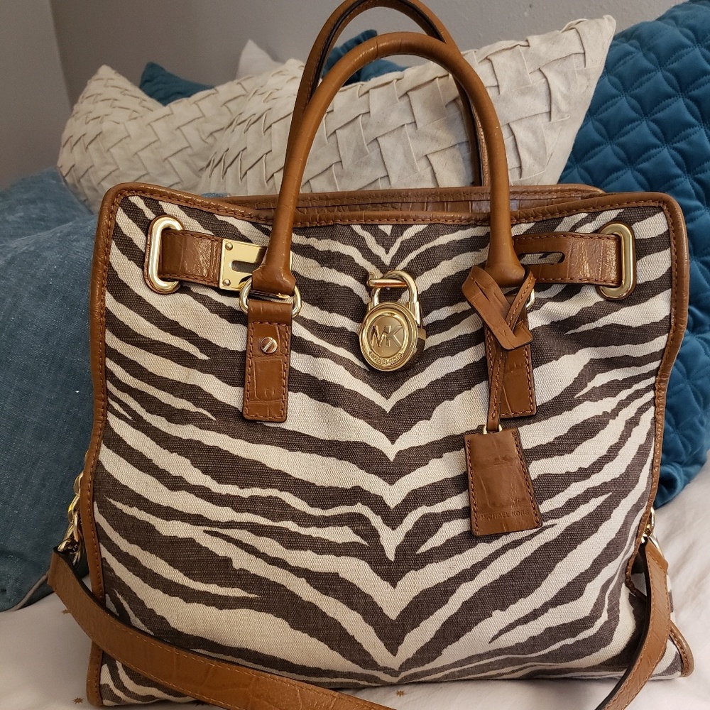 Michael Kors zebra print bag
